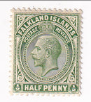 Falkland Islands - King George V ½d 1918(M)