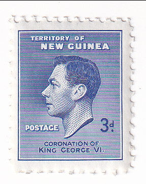 New Guinea - Coronation 3d 1937(M)