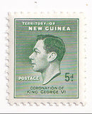 New Guinea - Coronation 5d 1937(M)