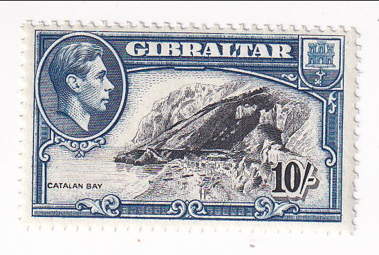 Gibraltar - Pictorial 10/- 1943(M)