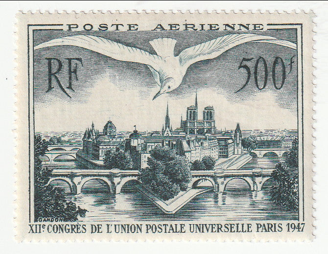 France - 12th U.P.U. Congress 500f 1947(M)