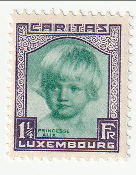 Luxembourg - Child Welfare 1¼f+75c 1931(M)