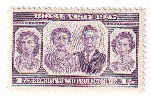 Bechuanaland - Royal Visit 1/- 1947(M)