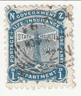 New Zealand - Life Insurance 1d VR 1891