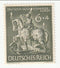 Germany - 11th Anniversary of National Goldsmith's Institution 6pf+4pf 1943(M)