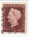 Netherlands - Queen Wilhelmina 7½c 1947