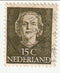 Netherlands - Queen Juliana 15c 1953