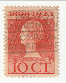 Netherlands - 25th Anniversary of Queen's Accession 10c 1923