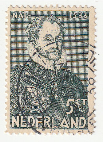 Netherlands - 4th Birth Centenary of William I of Orange 5c 1923