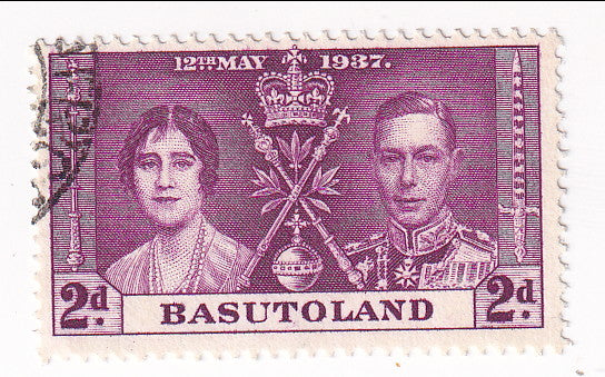 Basutoland - Coronation 2d 1937
