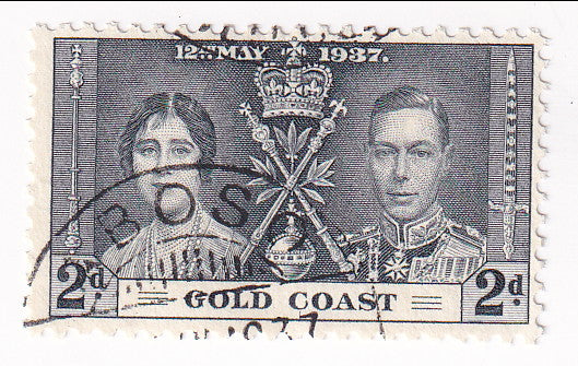 Gold Coast - Coronation 2d 1937