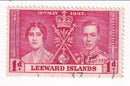 Leeward Islands - Coronation 1d 1937