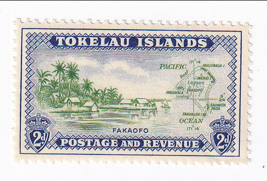 Tokelau Islands - Pictorial 2d 1948(M)