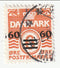 Faroe Islands - Numeral 6ore with 60 bars 60 o/p 1940