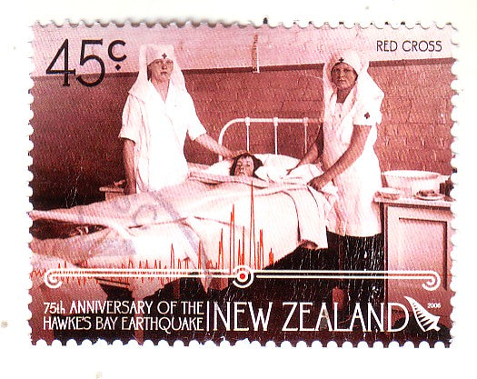 New Zealand - 75th Anniversary of the Hawkes Bay Earthquake .45c 2006(7)