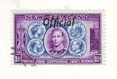 New Zealand - Centennial 1½d Official 1940