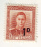 New Zealand - King George VI 1d o/p Provisional 1953