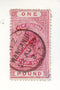 New Zealand - Queen Victoria Stamp Duty £1 1882