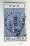 New Zealand - Queen Victoria 2/- OFFICIAL 1872(Postal)