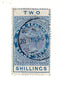 New Zealand - Queen Victoria Stamp Duty 2/- 1882(postal)