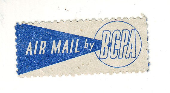 New Zealand - Air Mail by BCPA (type 14)