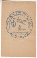 U. S. A. - Aviation, National Air Mail Week 1938(1)