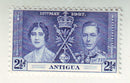 Antigua - Coronation 2½d 1937(M)