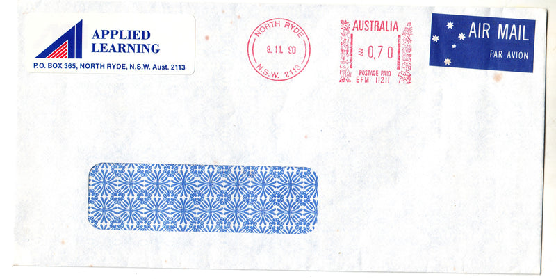 Australia - Cover, Applied Learning adhesive