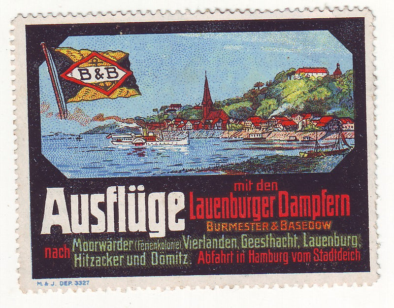 Germany - Shipping, Lauenburger steamers