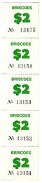 Australia - Revenue, Briscoes $2 freight labels