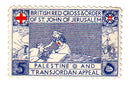 Palestine - Red Cross, British Red Cross & Order of St John
