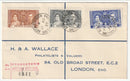 British Guiana - Registered cover to England 1937