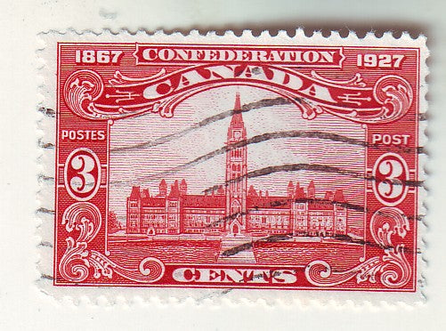Canada - 60th Anniversary of Confederation 3c 1927