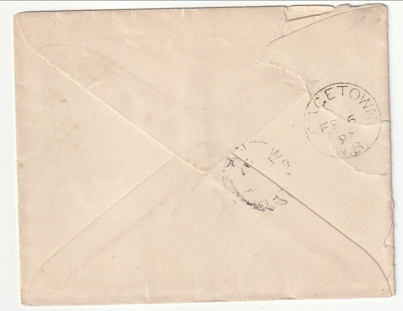 Canada - Cover, sent to Georgetown N.B. 18907