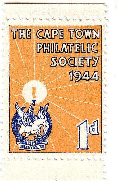 South Africa - Cape Town 1944 label