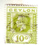 Ceylon - King George V 10c 1924