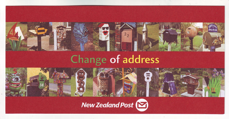 New Zealand - Post Office Change of Address Card 2001 (1)