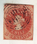 Chile - Columbus 5c 1853