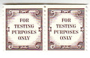U. S. A. - Coil Tester stamp brown - pair 1978(M)