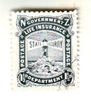 New Zealand - Life Insurance 1½d 1917