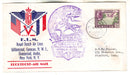 Curacao - First Flight cover to U.S.A. 35c 1943