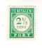 Curacao - Postage Due 2½c 1889