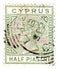 Cyprus - Queen Victoria ½pi 1883