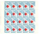 Denmark - Red Cross, full sheet 1946