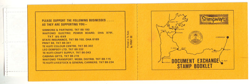 Alternate Postal Provider - Stampways 30c blue booklet - 3rd printing???