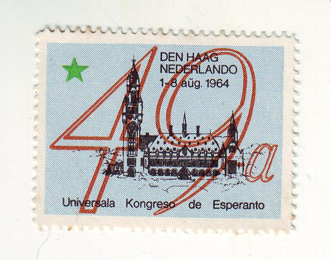 Netherlands - Esperanto, 49th Congress 1964