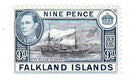 Falkland Islands - Pictorial 9d 1938(M)