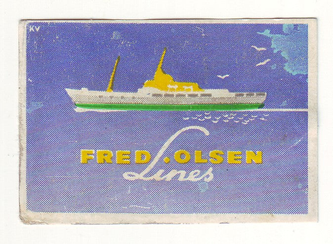 Norway - Shipping, Fred Olsen Lines