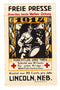 U. S. A. - WW1 Free Press label
