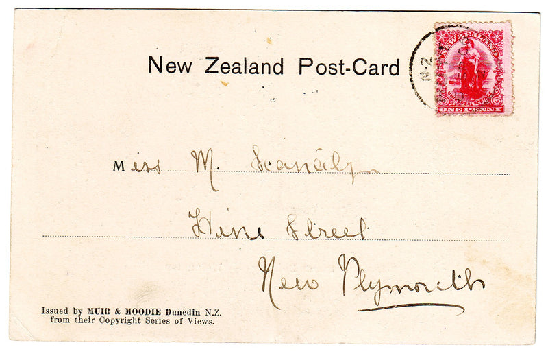 Postcard/Postmark - Government Buildings - Wellington. Hutt A class